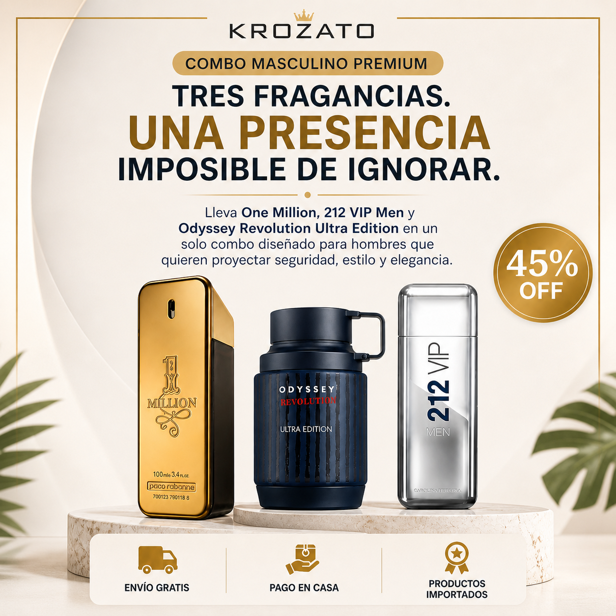SET MASCULINO PREMIUM